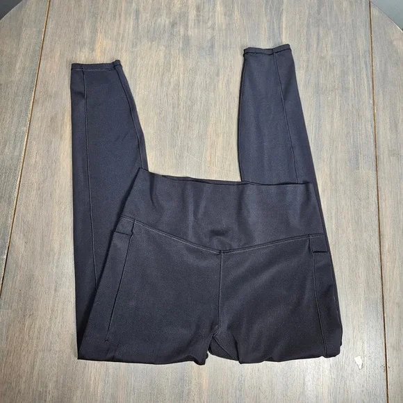 Vuori Womens L AllTheForm Pocket Leggings High Rise Yoga Athleisure Black Bliss - Picture 2 of 7